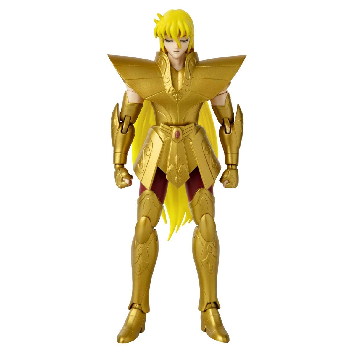 ANIME HEROES Virgo Shaka Action Figure | Saint Seiya Knights of the Zodiac 6.5-Inch Collectible