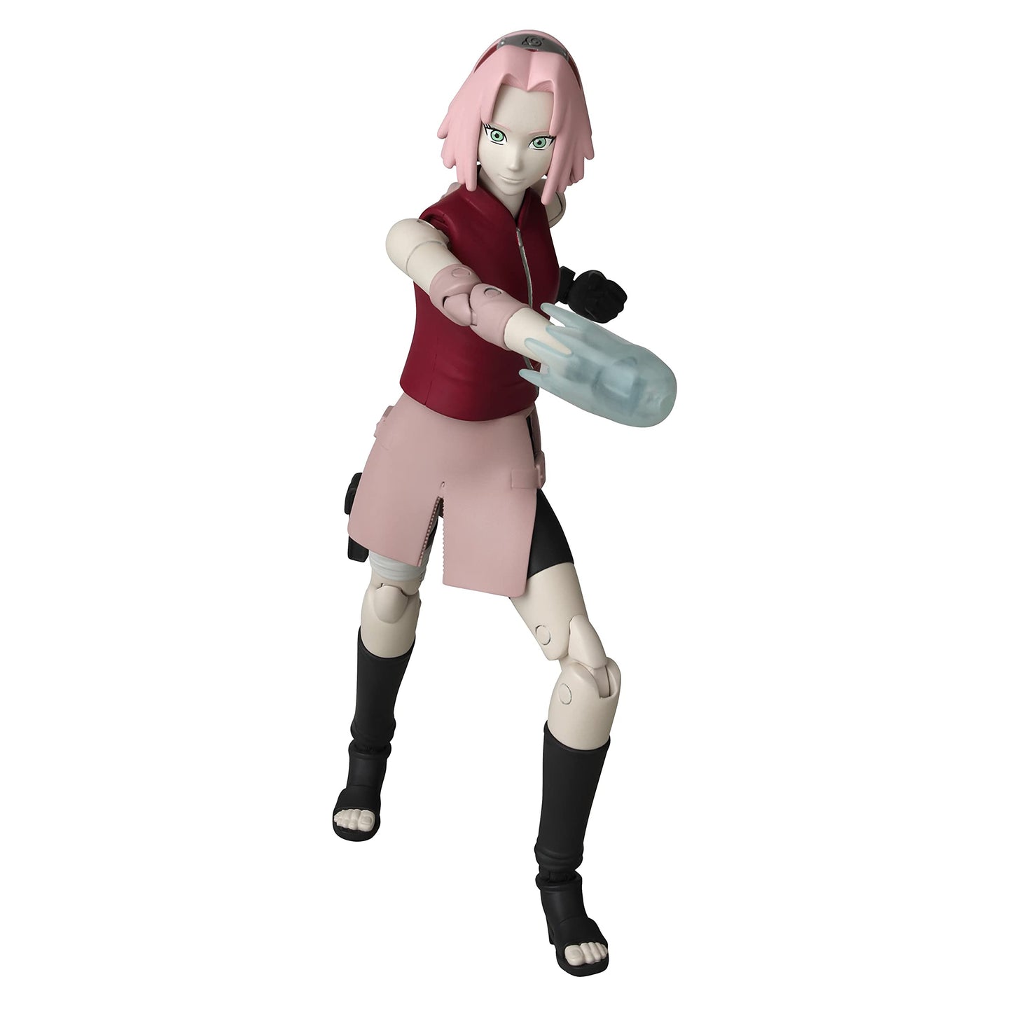 ANIME HEROES Naruto Shippuden Sakura Haruno Action Figure – 6.5-inch, 20+ Points of Articulation