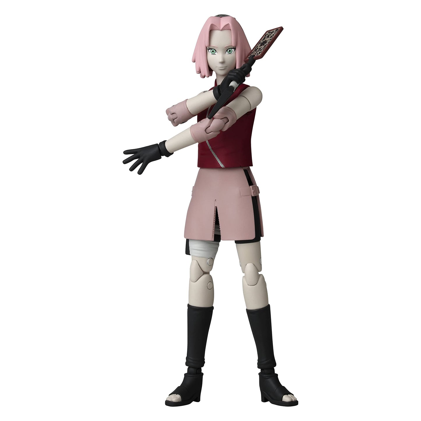 ANIME HEROES Naruto Shippuden Sakura Haruno Action Figure – 6.5-inch, 20+ Points of Articulation
