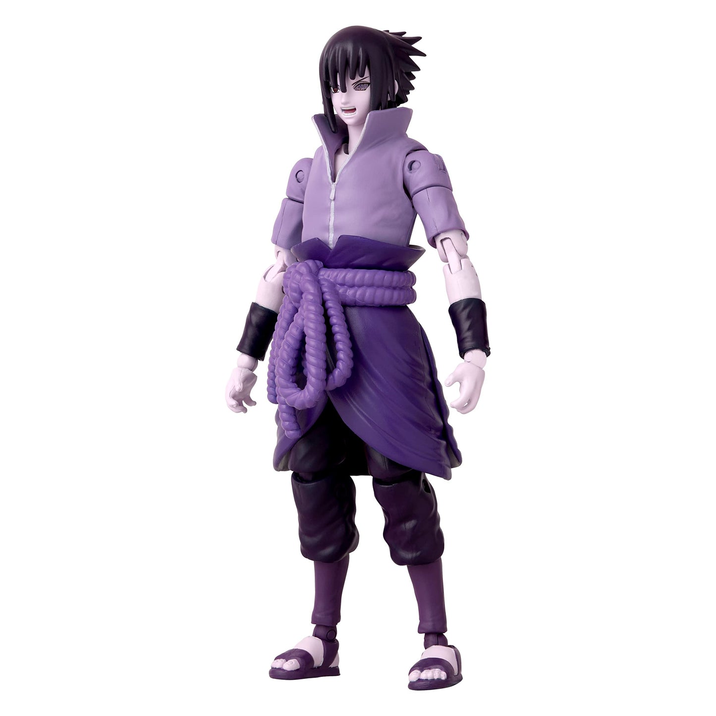 ANIME HEROES Naruto Shippuden Sasuke Uchiha Rinnegan/Mangekyo Sharingan 6.5-Inch Action Figure