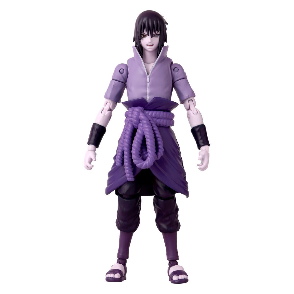 ANIME HEROES Naruto Shippuden Sasuke Uchiha Rinnegan/Mangekyo Sharingan 6.5-Inch Action Figure