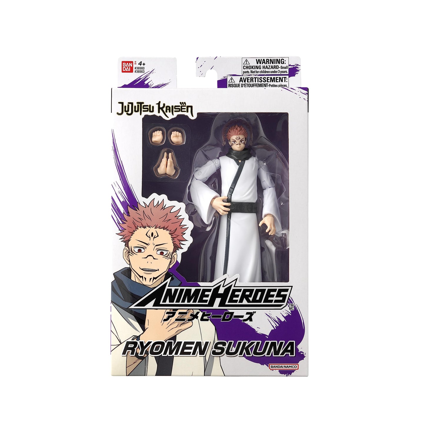 ANIME HEROES Jujutsu Kaisen Ryomen Sukuna Action Figure – 6.5-Inch Collectible