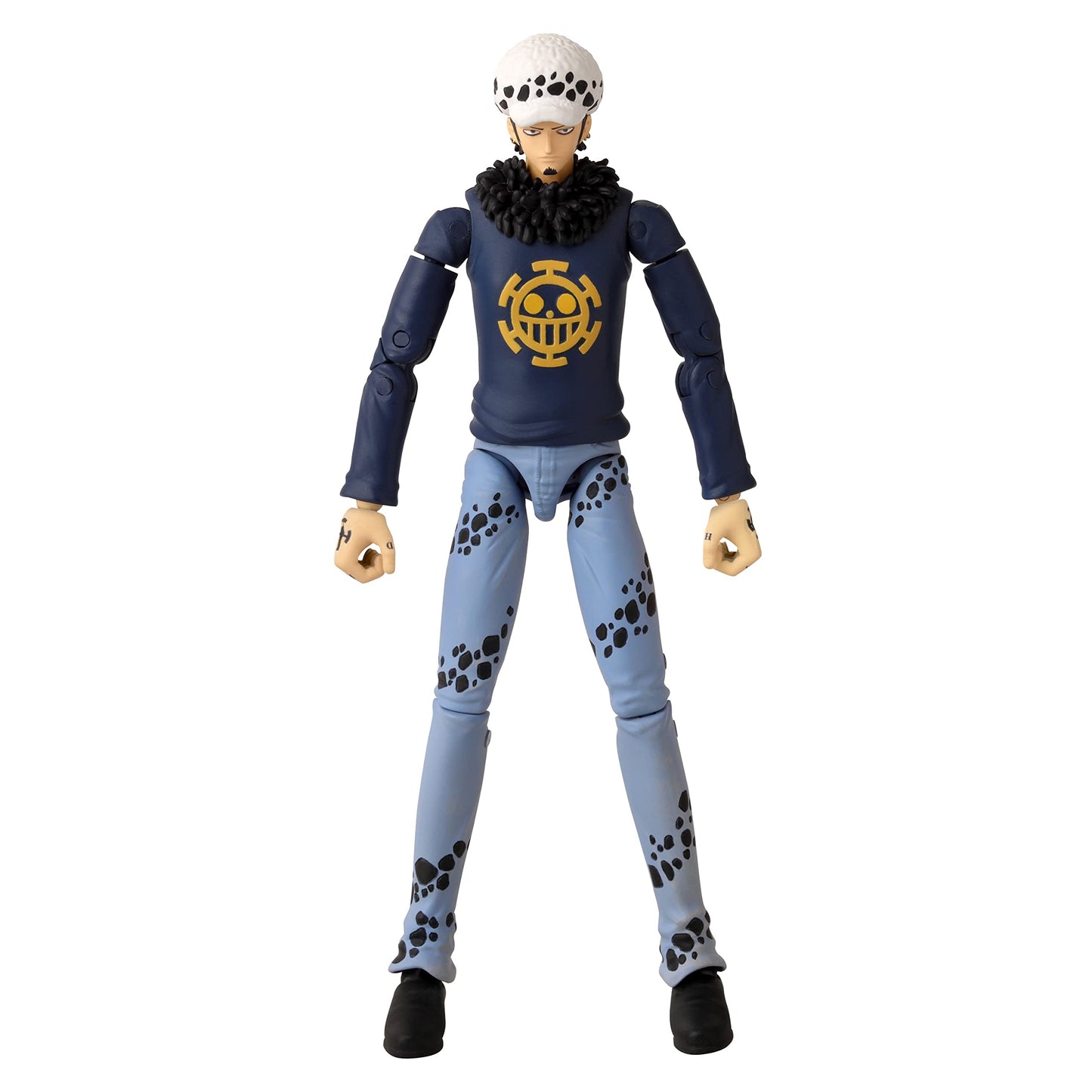 ANIME HEROES Trafalgar Law Action Figure – 6.5-Inch, 20+ Points of Articulation, Premium Packaging