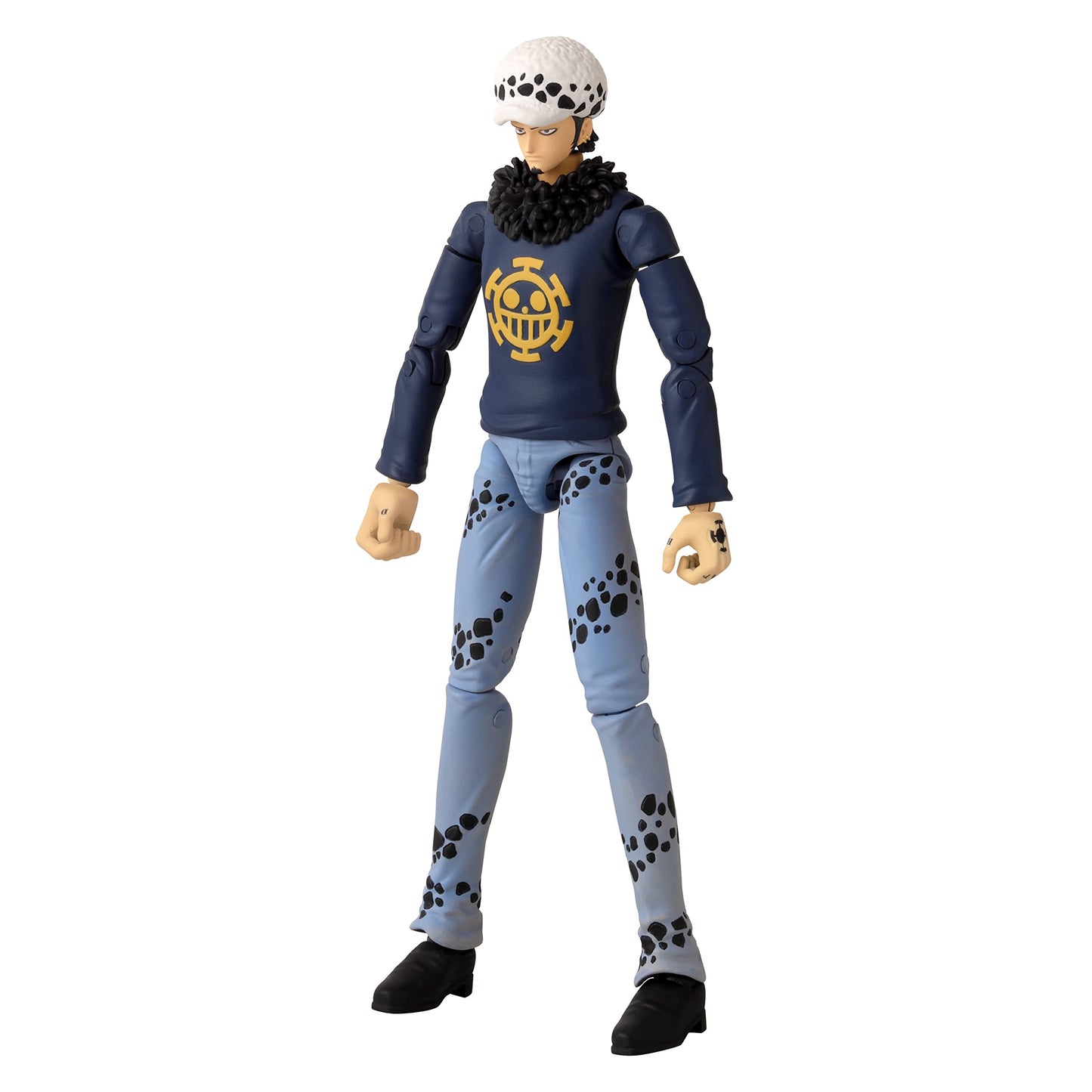 ANIME HEROES Trafalgar Law Action Figure – 6.5-Inch, 20+ Points of Articulation, Premium Packaging