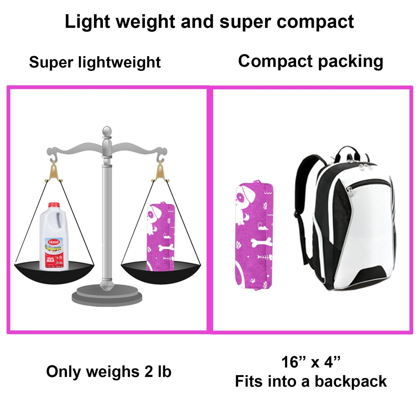 ANJ Outdoors KidzAdventure 2 in 1 Kids Tent – Easy Set Up, Pink Best Friends Theme, Indoor Play & Camping