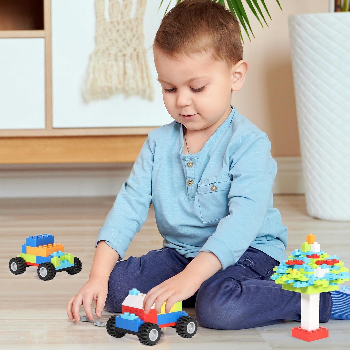 Anksono 1500-Piece Building Bricks Set – Compatible with Major Brands | Ages 3-10