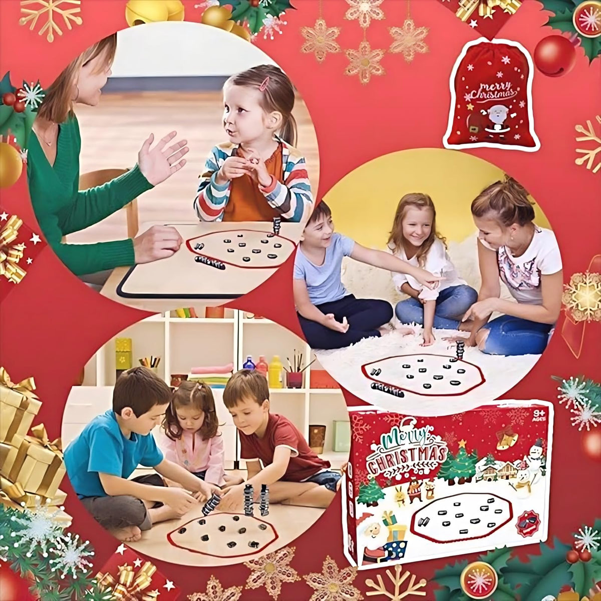 AnLipro 30-Piece Magnetic Chess Set with Rope Board — Portable Strategy Game for All Ages