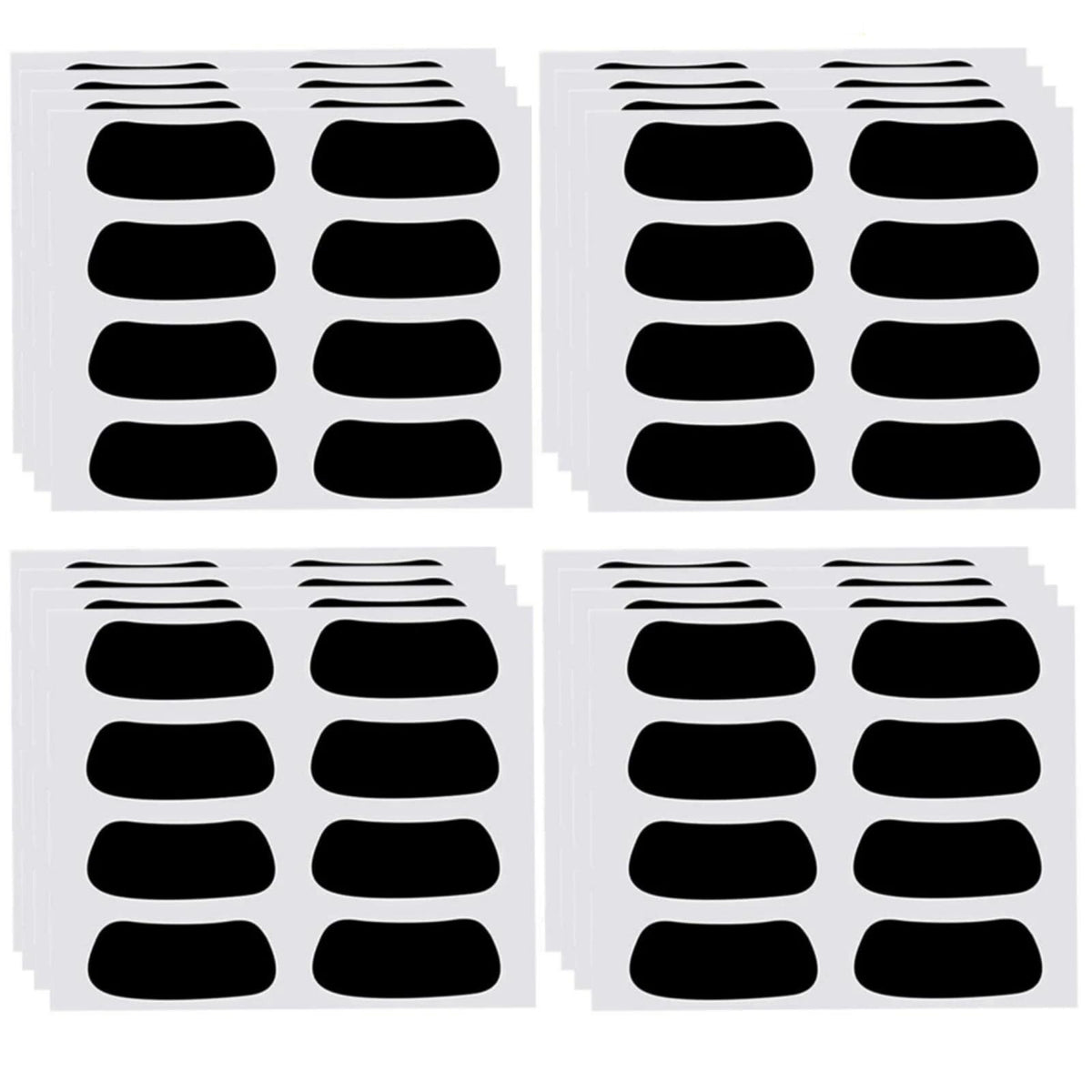 Anteer 60 Pairs Eye Black Stickers for Kids – Customizable, Easy-Apply Eyeblack for Sports