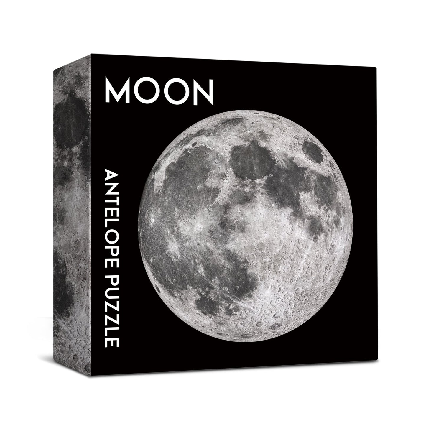 ANTELOPE 1000-Piece Space Moon Puzzle for Adults – Round Telescope Close-Up, Matte Finish