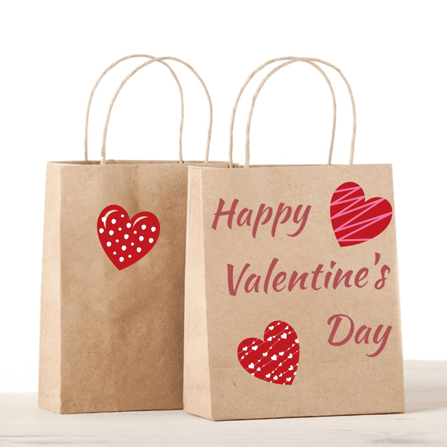 Anwyll Heart Stickers | 480 Pcs, 1.5-Inch Valentines Day Gift Labels for Cards, Envelopes & Gifts