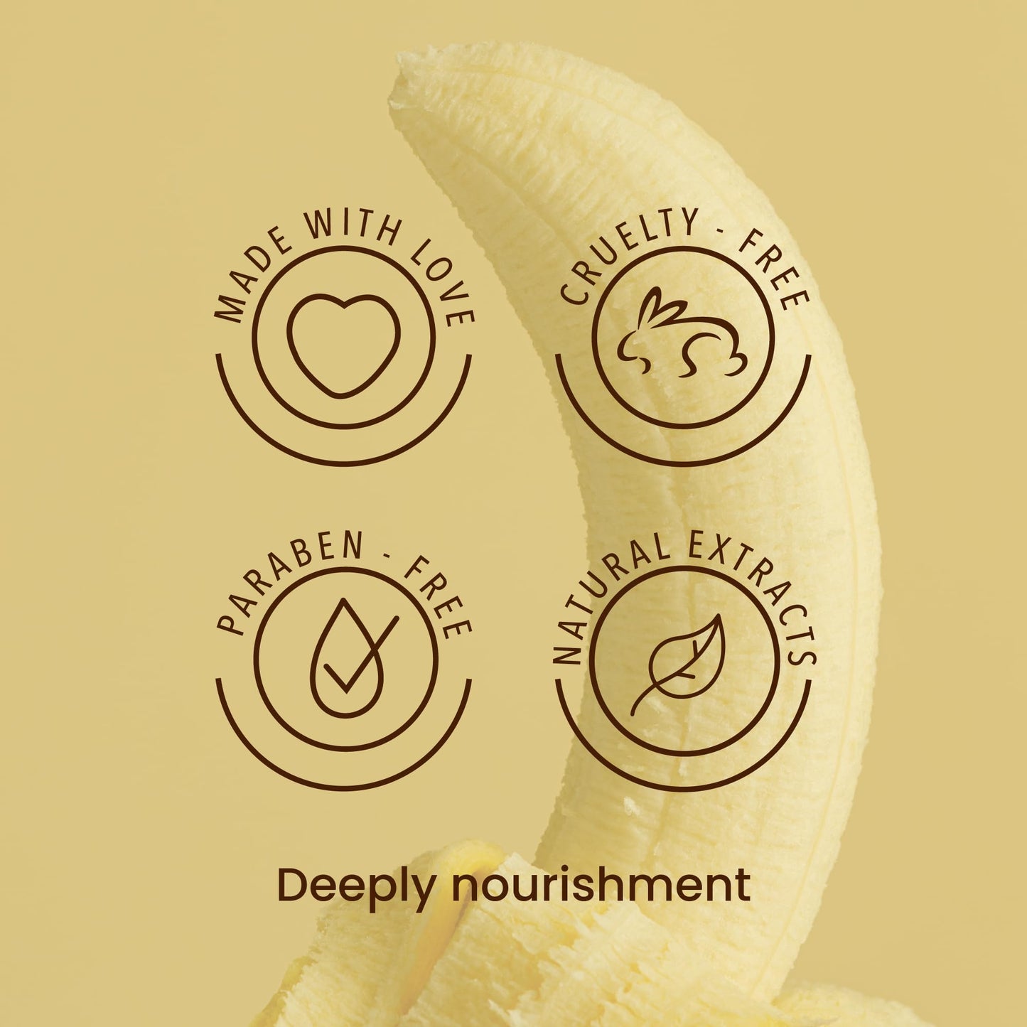 ANYELUZ Banana Hair Care Duo Set – Moisturizing Shampoo & Nourishing Conditioner