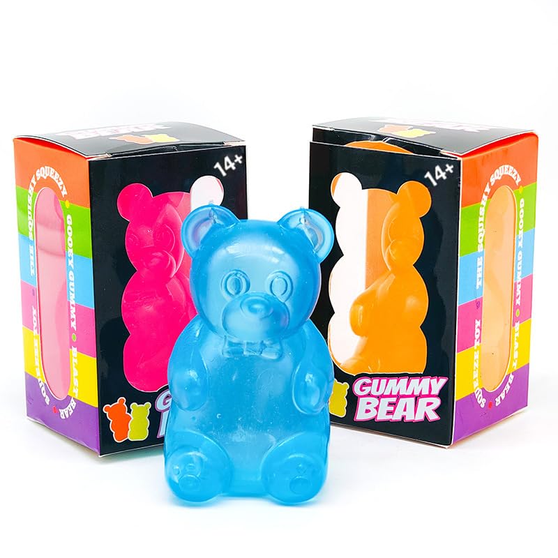 ANZHY Gummy Bear Toy: High-Density Fidget Squishy for Focus
