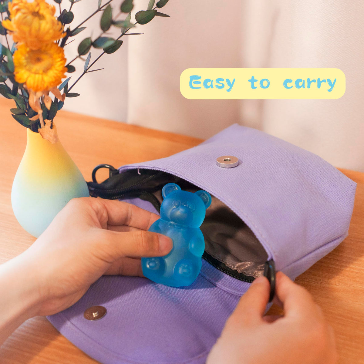 ANZHY Gummy Bear Toy: High-Density Fidget Squishy for Focus
