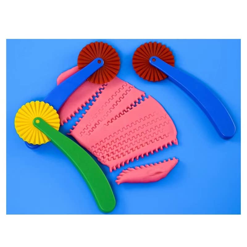 AOIRFUQ Clay and Dough Tools Six-Piece Set – Ages 3+ | Kids Craft Kit