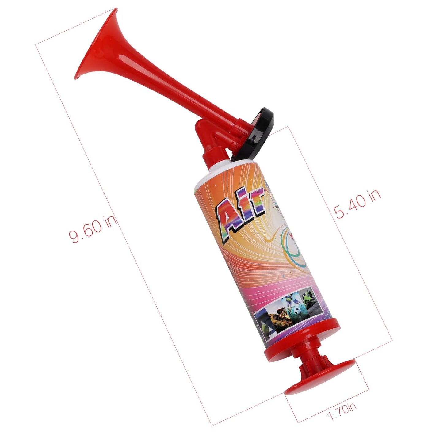 AOLIHAN Noise Makers Prank Kit – 2-Pack Mini Air Horns for Parties