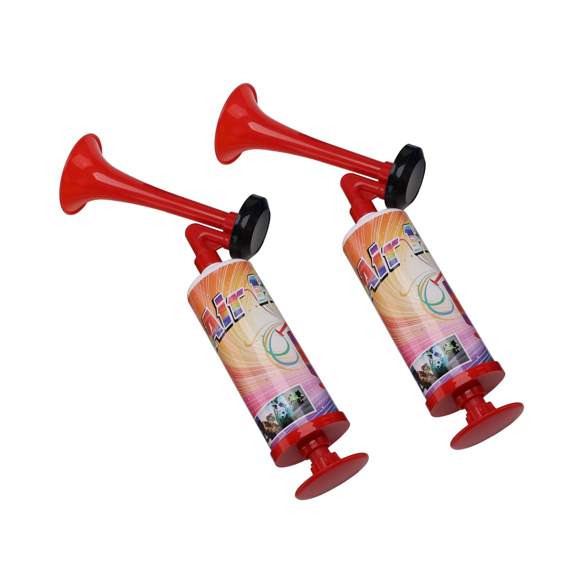 AOLIHAN Noise Makers Prank Kit – 2-Pack Mini Air Horns for Parties