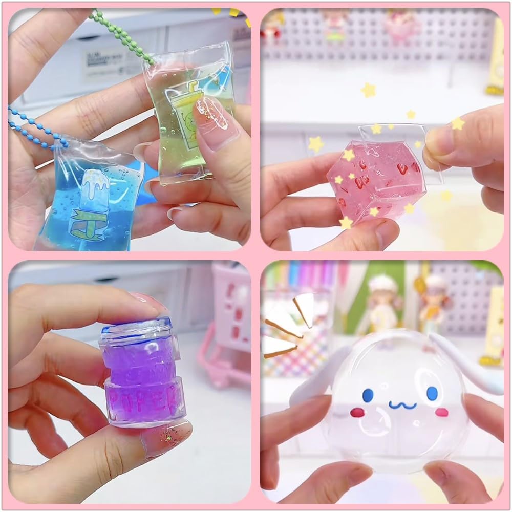 AooeDomi 6 Colors Nano Tape Bubble Kit for Kids | DIY Squishy Maker & Bubble Craft