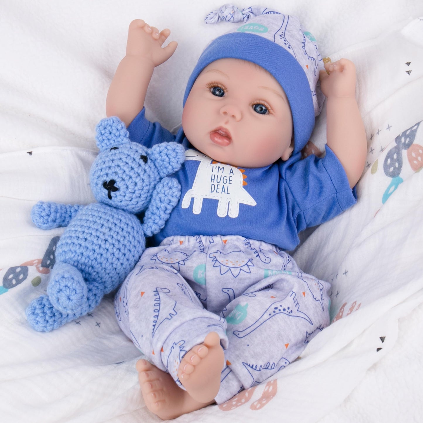 Aori 2.0 Lifelike 18-Inch Reborn Baby Doll – Realistic Silicone Baby Girl, Gift-Ready