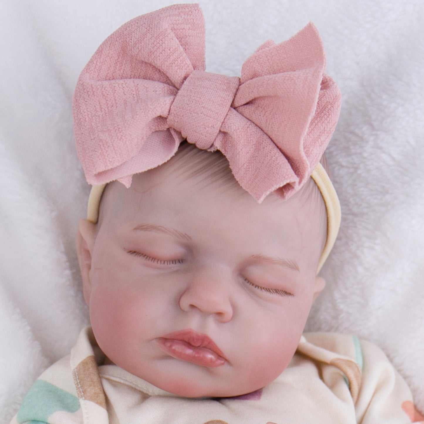 Aori 2.0 Lifelike Reborn Baby Doll – 20-Inch Realistic Newborn Girl with Weighted Body | Gift for Kids 3+