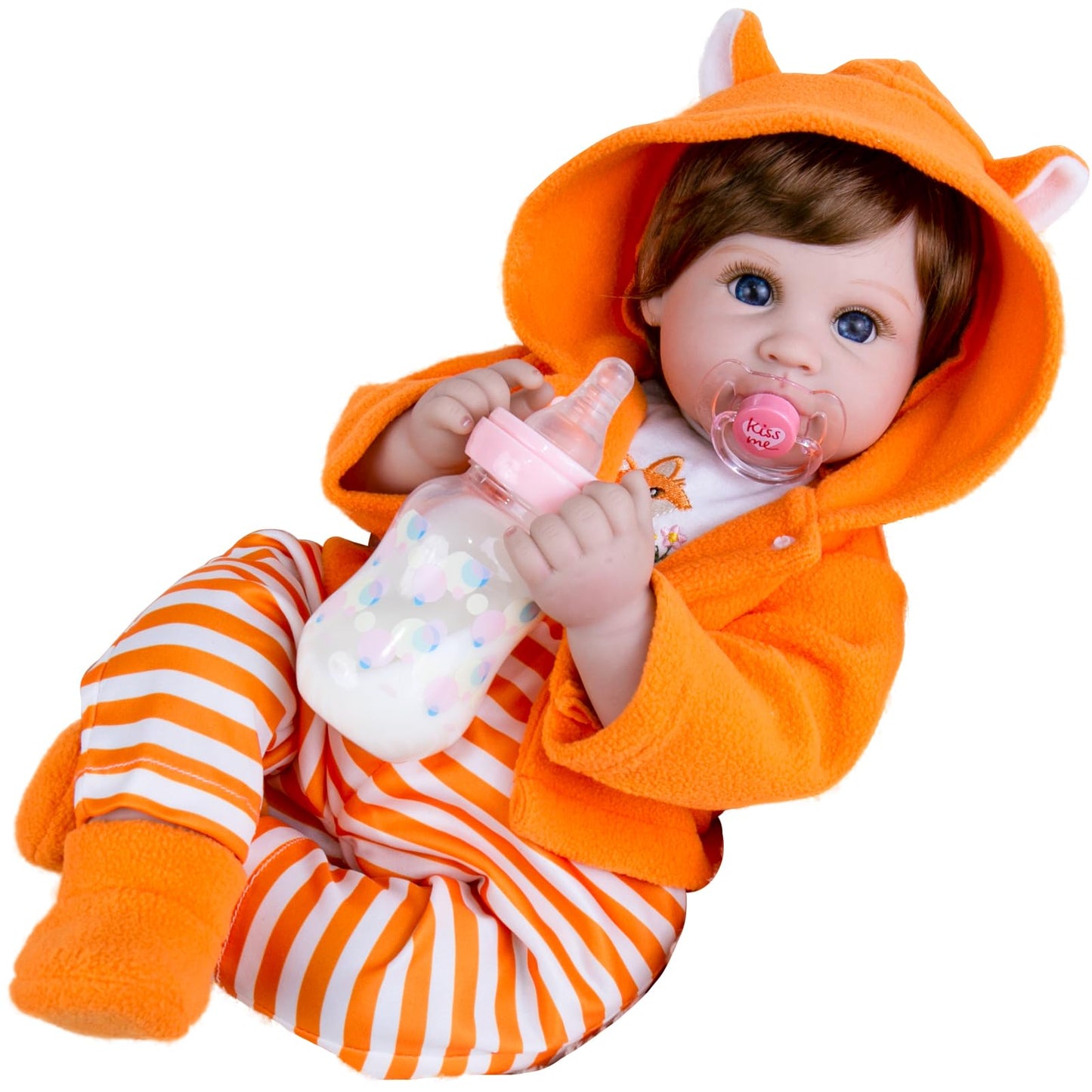 Aori 22-Inch Lifelike Reborn Baby Doll with Fox Outfit | Gift Set