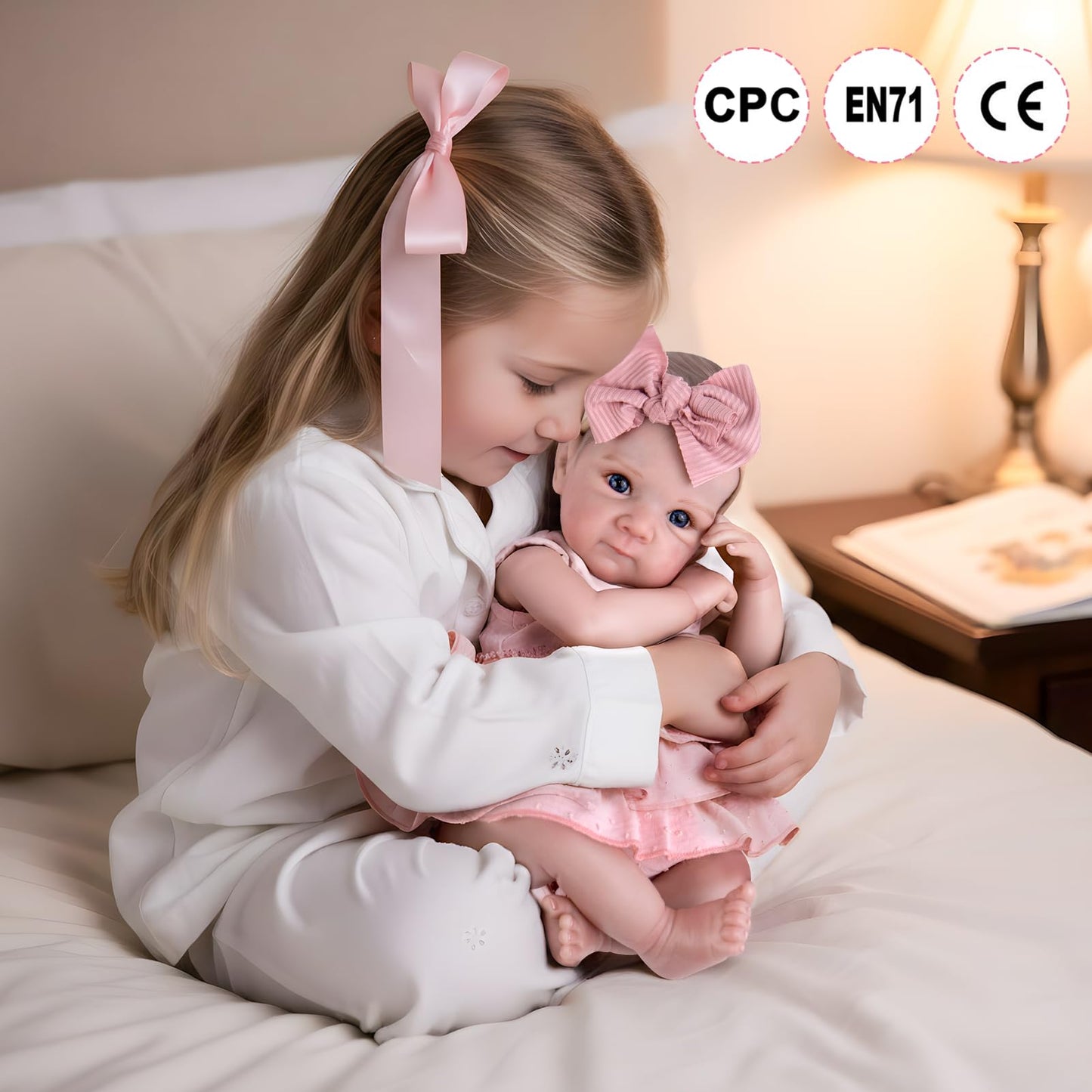 Aori Realistic Reborn Baby Dolls – 20-Inch Lifelike Newborn Girl with Poseable Limbs & Feeding Kit