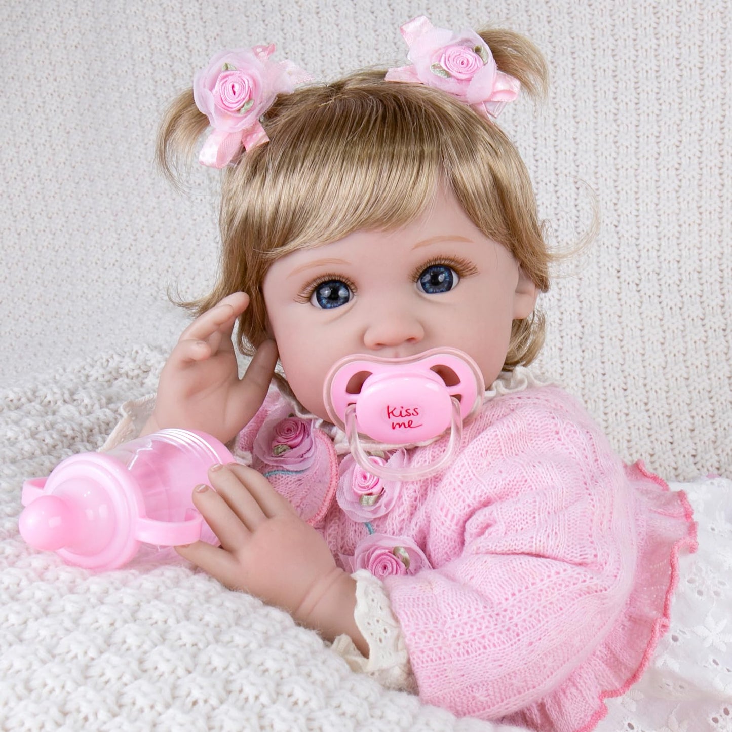 Aori Reborn Baby Dolls 22 Inch – Realistic Lifelike Baby Girl for Gift & Play
