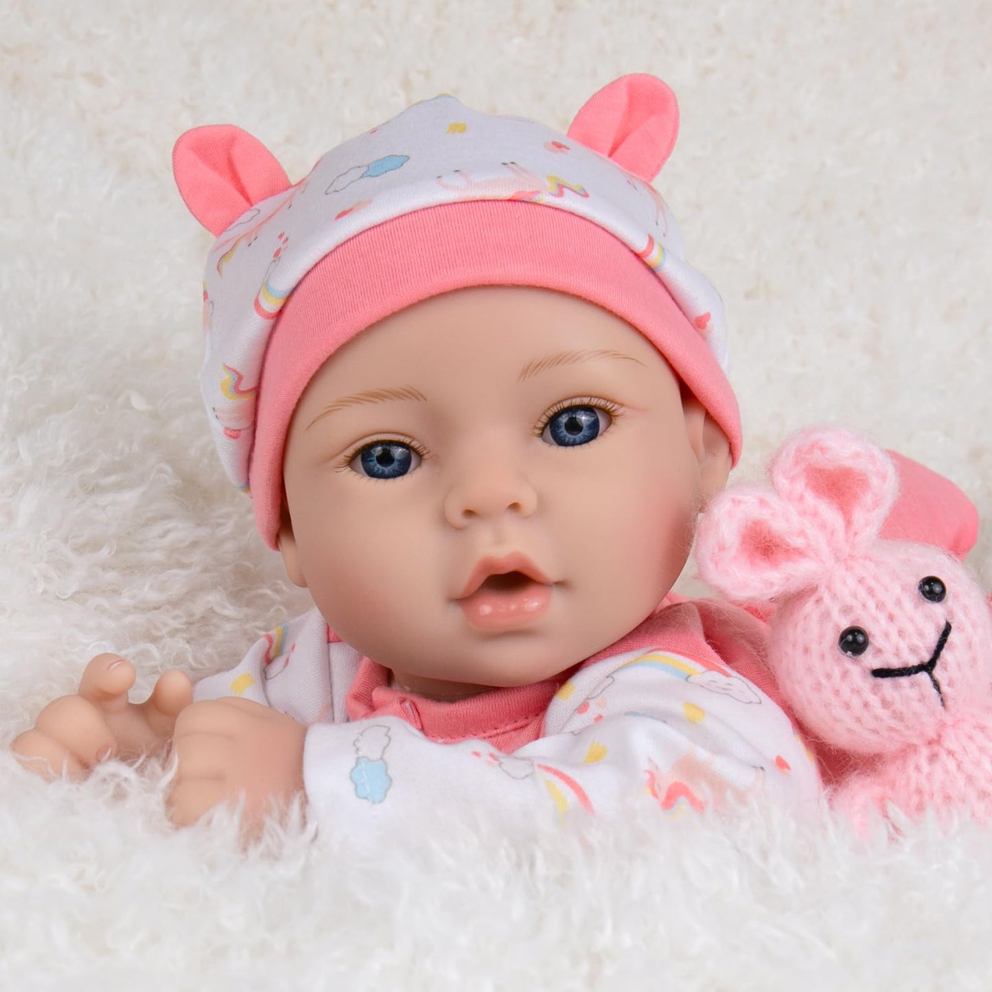 Aori Reborn Baby Dolls Lifelike 18-inch Realistic Newborn Girl – Handcrafted & Poseable