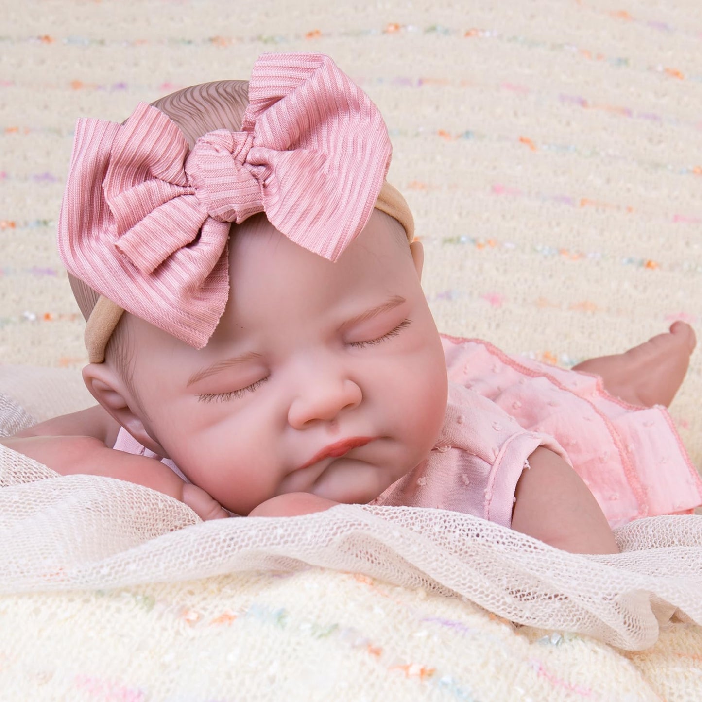 Aori Reborn Baby Doll Realistic – 20-Inch Lifelike Newborn Girl with Gift Set