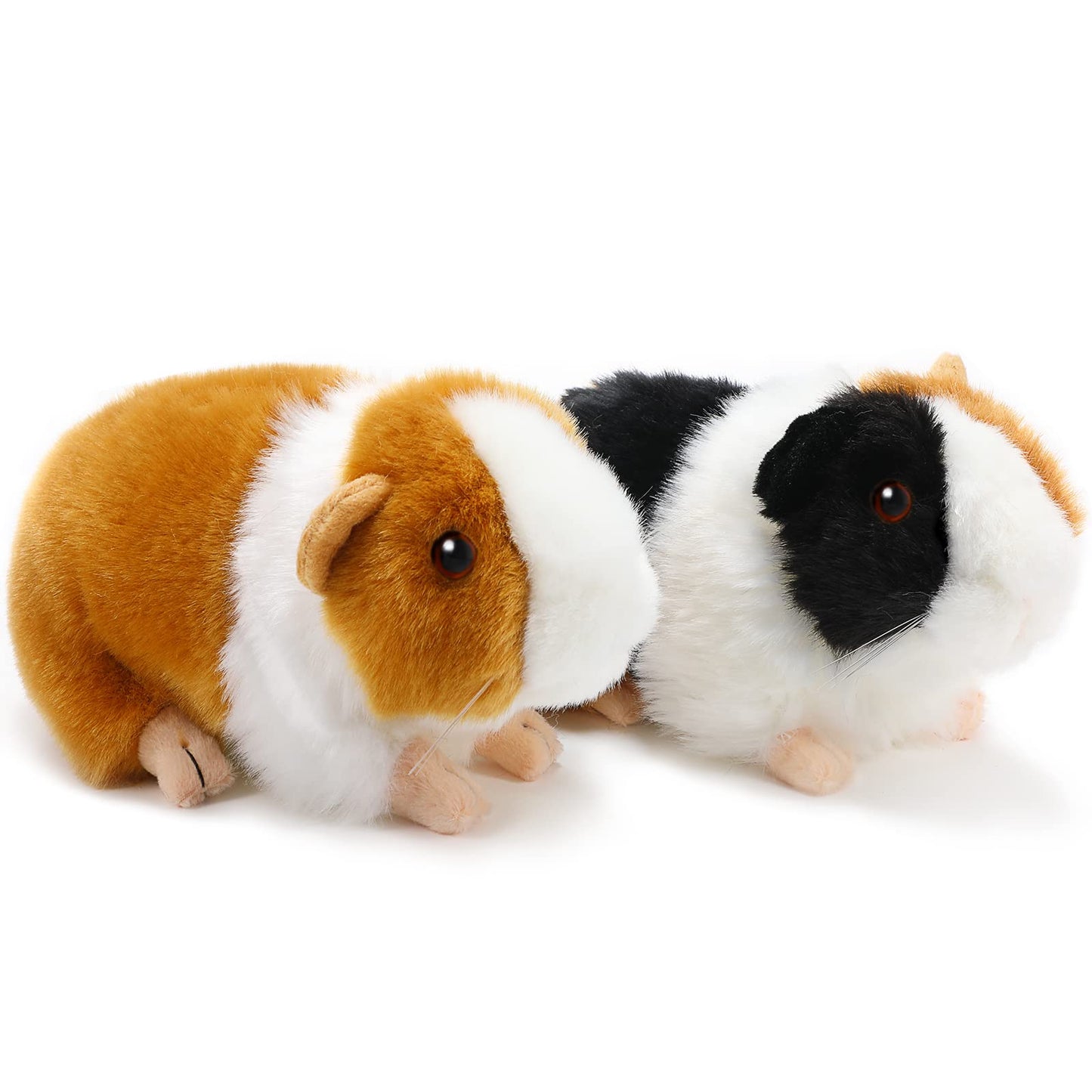 Aoriher 2 Pcs Cute Guinea Pig Plush Toys — 8 Inch Soft Stuffed Animals Gift Set