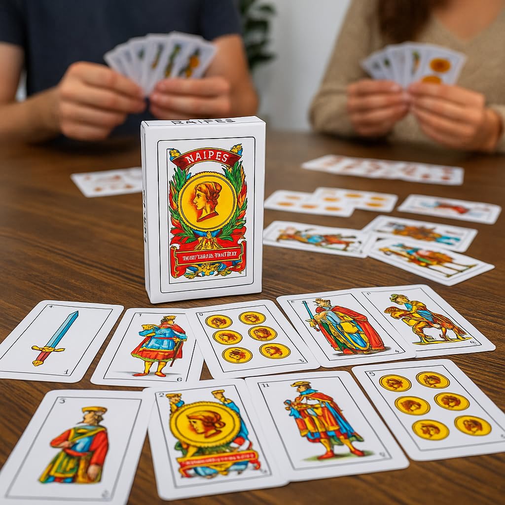 AosBet Barajas Espanolas – Spanish Playing Cards Deck (50 Cards) by SNG888
