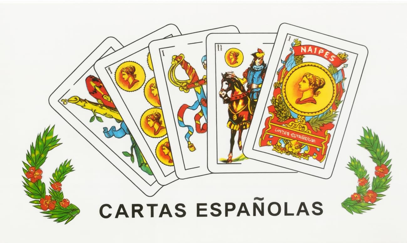 AosBet Barajas Espanolas – Spanish Playing Cards Deck (50 Cards) by SNG888