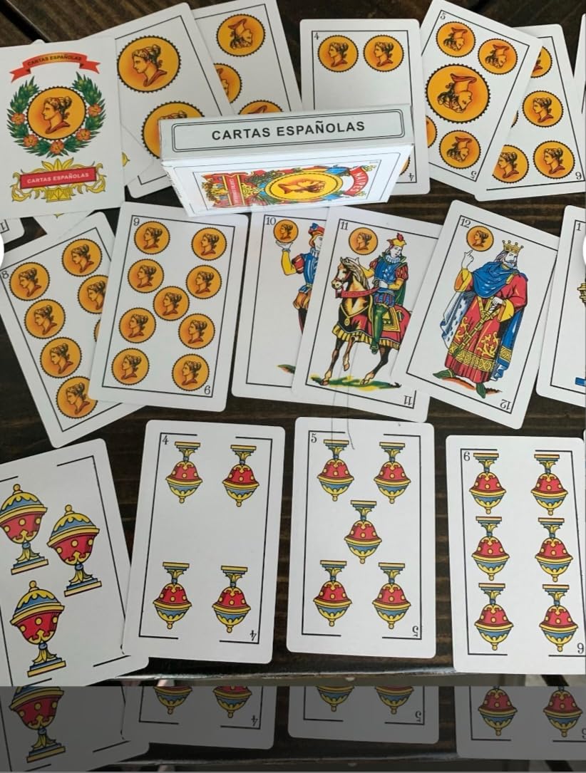 AosBet Barajas Espanolas – Spanish Playing Cards Deck (50 Cards) by SNG888