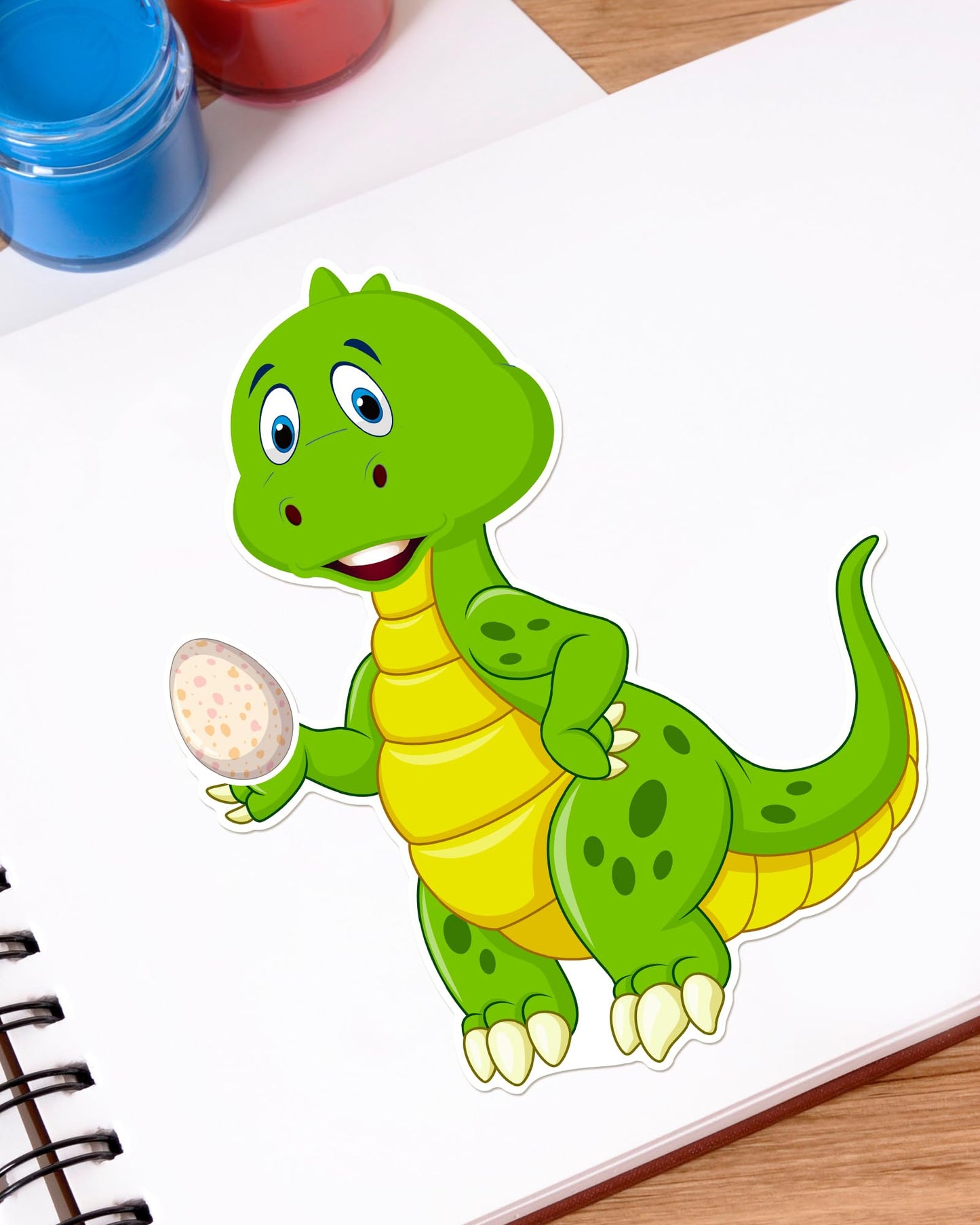 Aowplc 30 Sheets Dinosaur Stickers – Mix and Match Creative Crafts for Kids, Party Favors & Activities