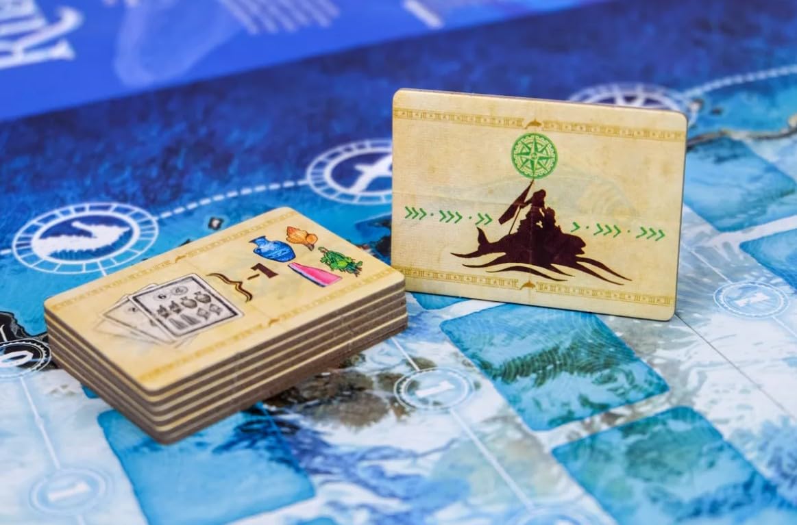 APE Games: Reiner Knizia's Whale Riders Board Game – 2-6 Players, 45 Minutes