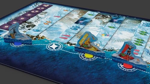 APE Games: Reiner Knizia's Whale Riders Board Game – 2-6 Players, 45 Minutes