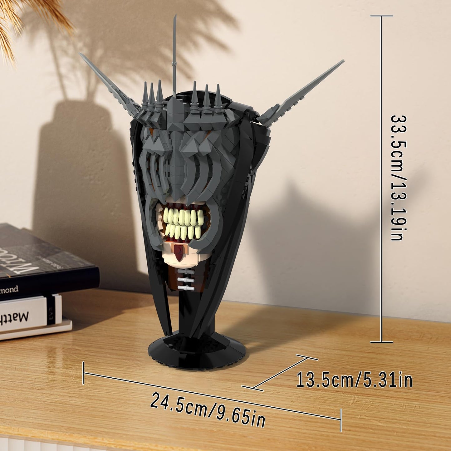 aphaio Lord Mouth of Sauron Building Toy Set – 674 Pieces, Movie Model Figures for Adults & Teens 8-14