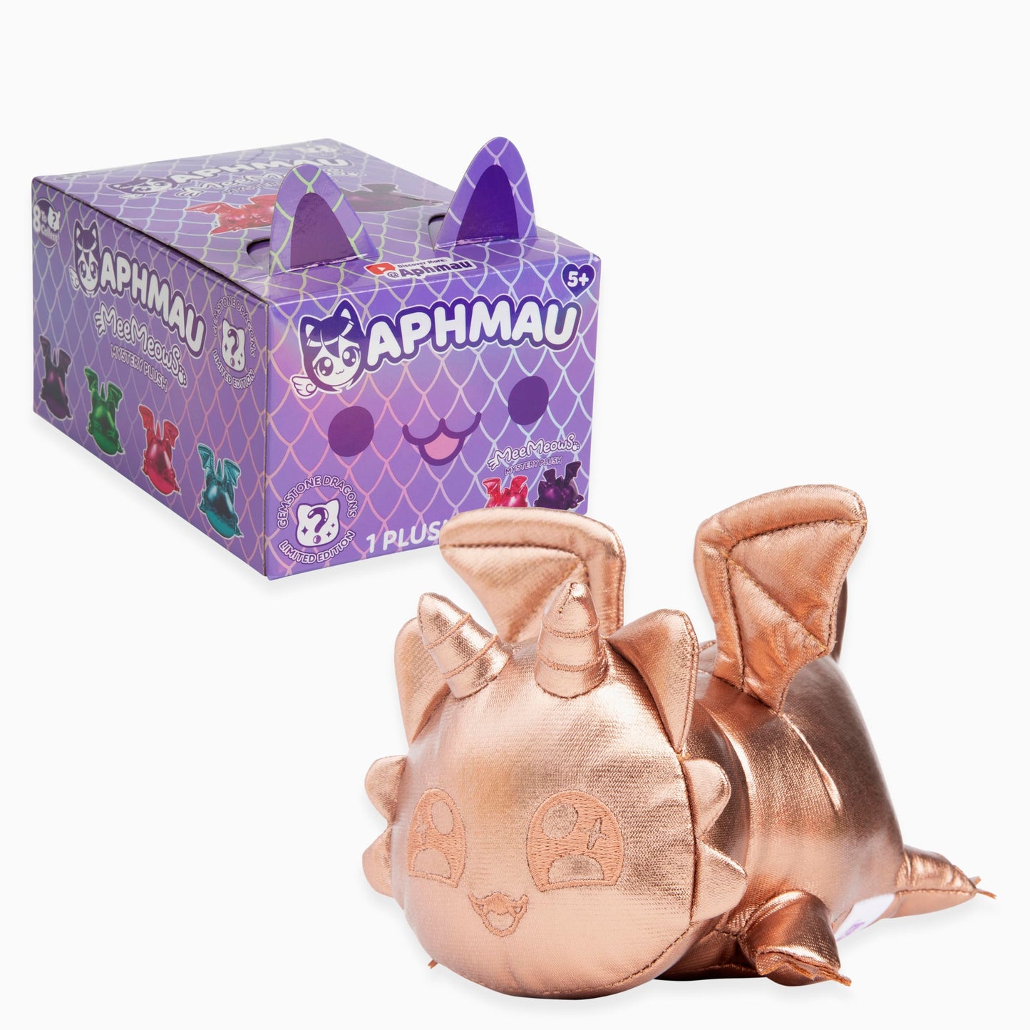 Aphmau 6-Inch Dragon MeeMeow Mystery Plush – Official Minecraft Merch – 1 of 8 Collectible Dragons