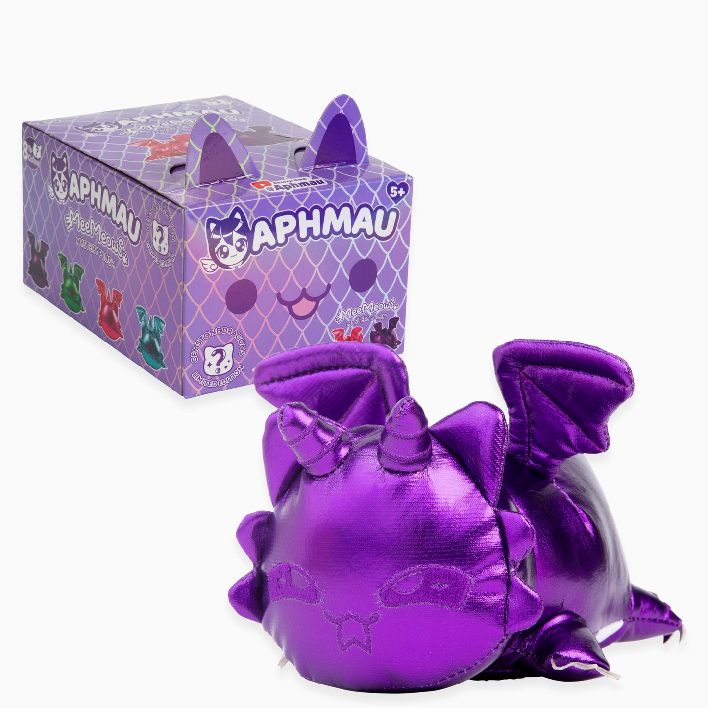 Aphmau 6-Inch Dragon MeeMeow Mystery Plush – Official Minecraft Merch – 1 of 8 Collectible Dragons