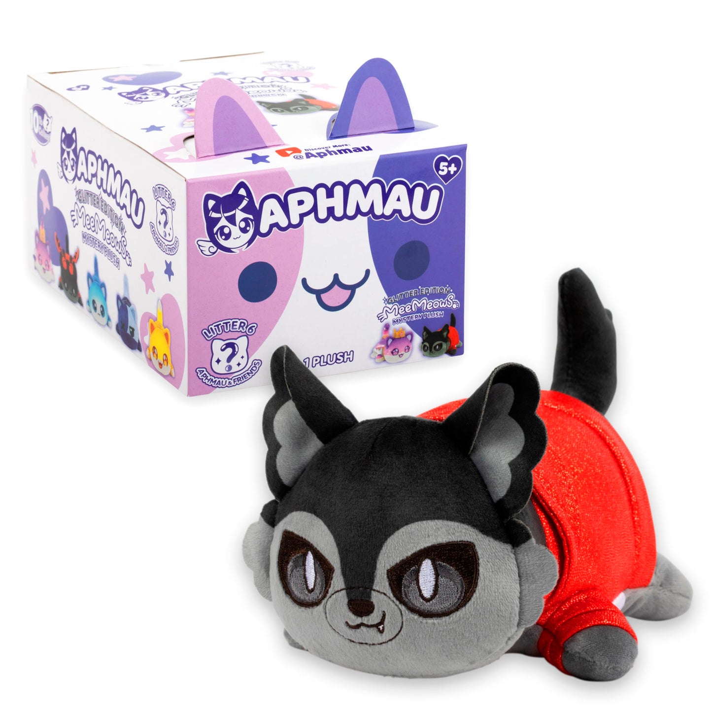 Aphmau 6-inch MeeMeow Mystery Plush – Series 6 | Official Aphmau Merch