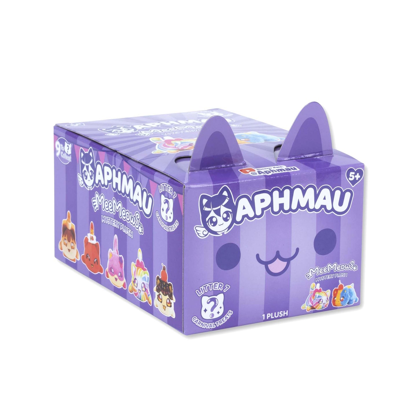 Aphmau 6” MeeMeow Mystery Plush – Series 7 Carnival Treats | Blind Box Official Merch