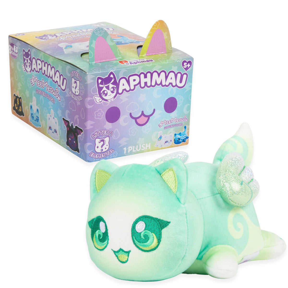 Aphmau MeeMeow 6-Inch Mystery Plush – Series 8 Elemental Blind Box | Official Aphmau Merch