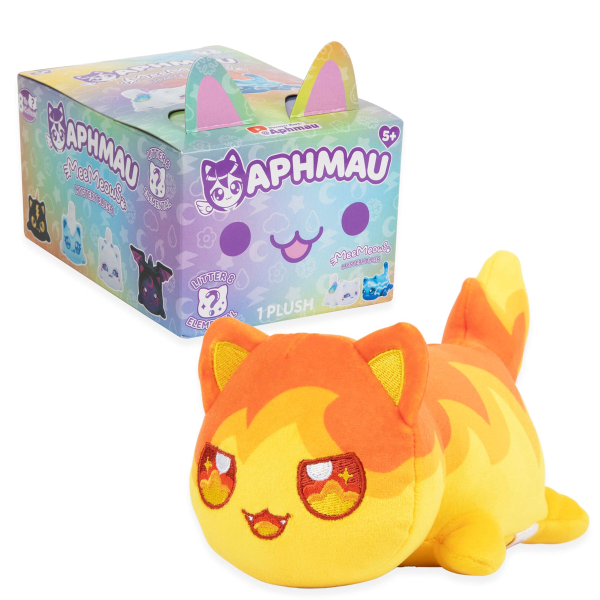 Aphmau MeeMeow 6-Inch Mystery Plush – Series 8 Elemental Blind Box | Official Aphmau Merch