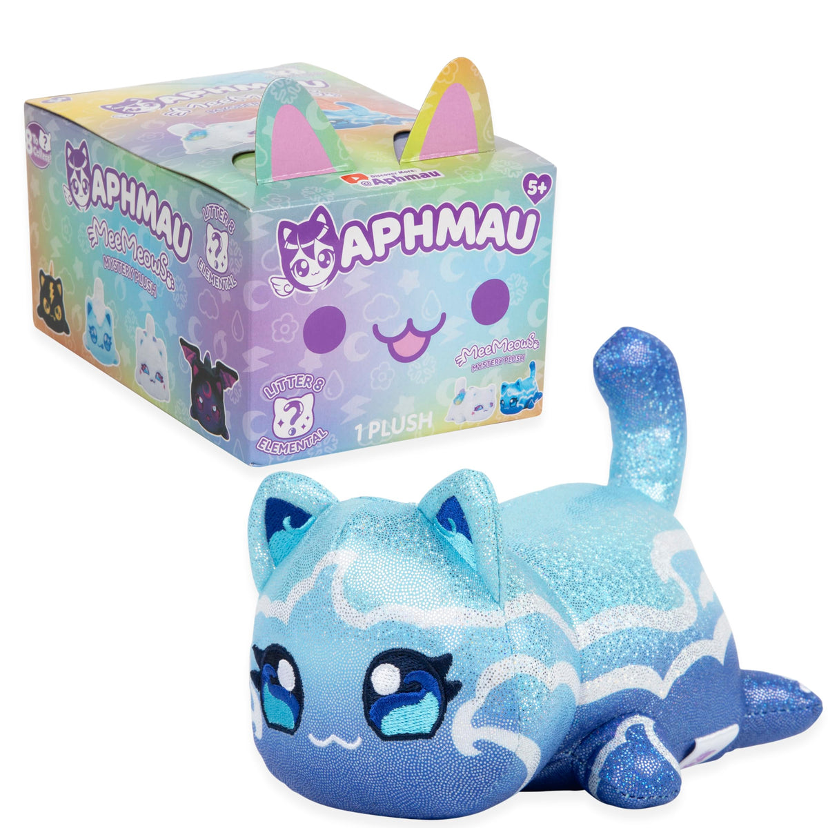 Aphmau MeeMeow 6-Inch Mystery Plush – Series 8 Elemental Blind Box | Official Aphmau Merch