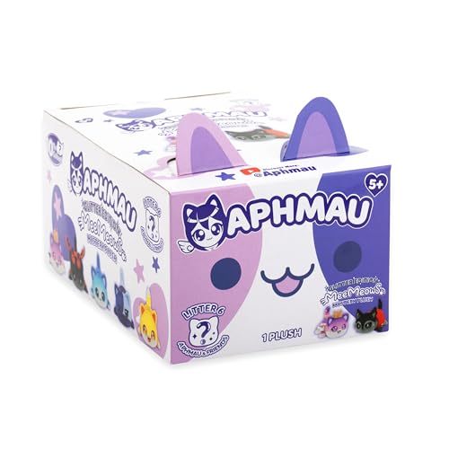 Aphmau 6” MeeMeow Mystery Plush 2-Pack Bundle – Series 6 (Official Merch)