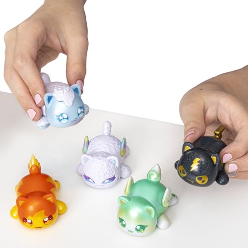 Aphmau Elemental MeeMeow Figures Multi-Pack – Metallic Edition | Official Aphmau Merch