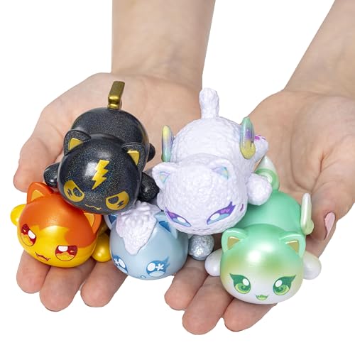 Aphmau Elemental MeeMeow Figures Multi-Pack – Metallic Edition | Official Aphmau Merch