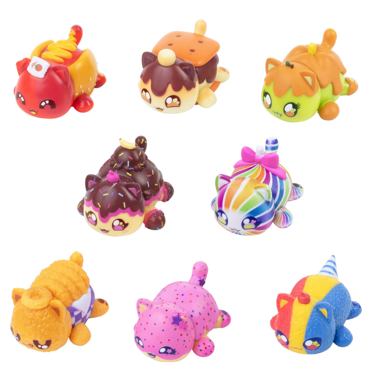 Aphmau Mystery Meemeows Series 6 Carnival Treats | 8 Collectible Cat Figures
