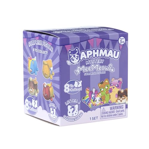 Aphmau Mystery Meemeows Series 6 Carnival Treats | 8 Collectible Cat Figures
