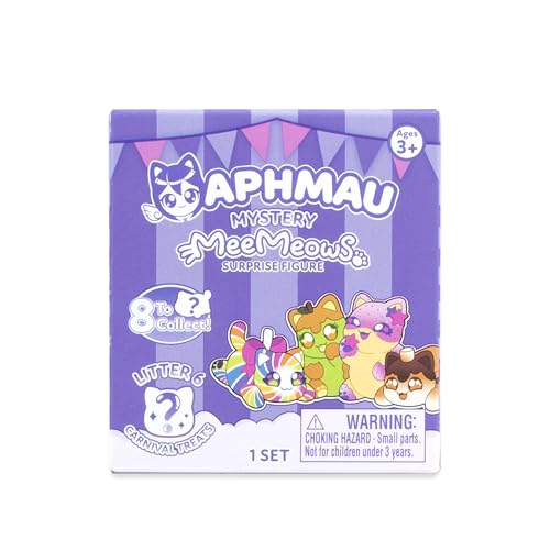 Aphmau Mystery Meemeows Series 6 Carnival Treats | 8 Collectible Cat Figures