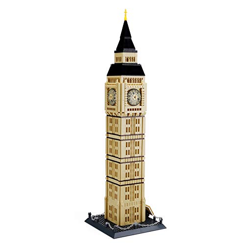 Apostrophe Games Big Ben Building Block Set – 1,664 Pieces | London Landmark Architecture Model